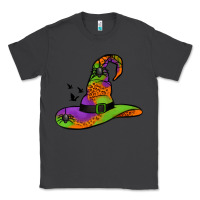 Smoke Witch Hat With Spiders Classic Tee - Jasminsmagicworld