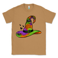 Toasted Coconut Witch Hat With Spiders Classic Tee - Jasminsmagicworld