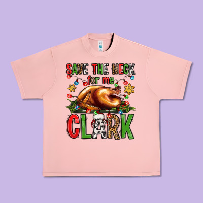 Save The Neck For Me Clark Christmas Vacation Urban Heavy Tee Designed By Jasminsmagicworld
