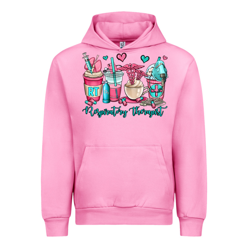 Rt Respiratory Therapist Coffee Cups Urban Hoodie by OliviaCreatesArt | Teevron