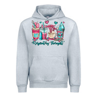 Heather Grey rt respiratory therapist coffee cups Urban Hoodie - OliviaCreatesArt