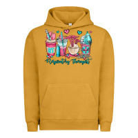 Pigment Peanut Butter rt respiratory therapist coffee cups Urban Hoodie - OliviaCreatesArt
