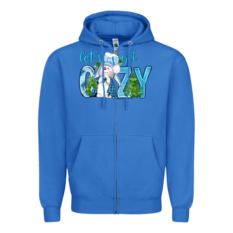 Let's Get Cozy Zipper Hoodie by BundleAndBundleShop | Teevron