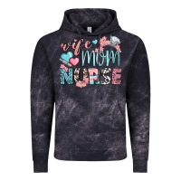 Cloud Black wife mom nurse Vintage Hoodie - BundleAndBundleShop
