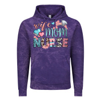 Cloud Purple wife mom nurse Vintage Hoodie - BundleAndBundleShop