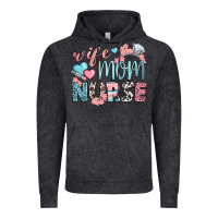 Vintage Black wife mom nurse Vintage Hoodie - BundleAndBundleShop