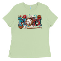 Matcha mom baseball Ladies Tee - Zillion Design Studio