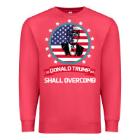 Cardinal DONALD TRUMP 2016 WE SHALL OVERCOMB Premium Sweatshirt - Bettercallsaul