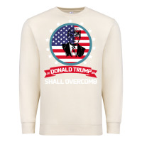 Sandshell DONALD TRUMP 2016 WE SHALL OVERCOMB Premium Sweatshirt - Bettercallsaul