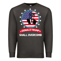 Smoke DONALD TRUMP 2016 WE SHALL OVERCOMB Premium Sweatshirt - Bettercallsaul