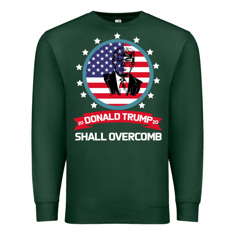 Donald Trump 2016 We Shall Overcomb Premium Sweatshirt by Bettercallsaul | Teevron