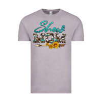 Vintage Zinc show mom aztec cowhide sunflower and arrow Vintage Tee - Artiststas