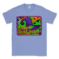 Colony Blue Witch's Hat 100 That Witch Classic Tee - Jasminsmagicworld
