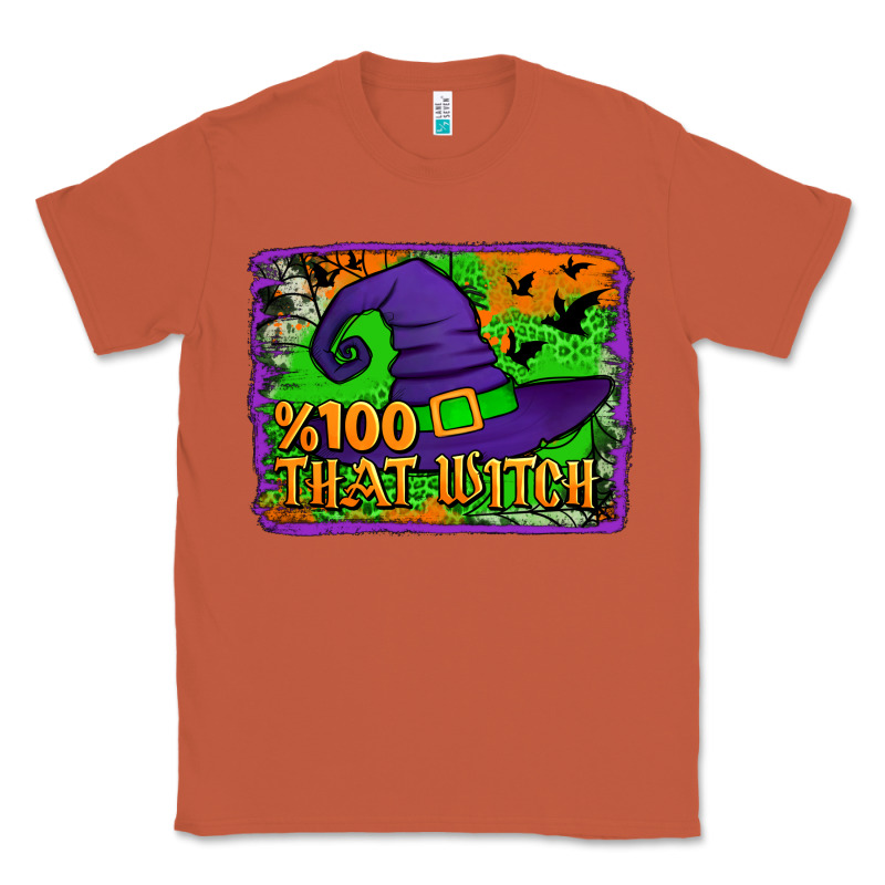 Witch's Hat 100 That Witch Classic Tee by Jasminsmagicworld | Teevron
