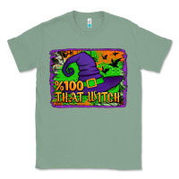 Sage Witch's Hat 100 That Witch Classic Tee - Jasminsmagicworld