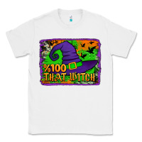 White Witch's Hat 100 That Witch Classic Tee - Jasminsmagicworld