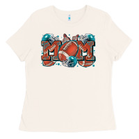 Bone mom american football Ladies Tee - Zillion Design Studio