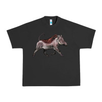 Pigment Black Warthog Illustrations Urban Heavy Tee - LillyAllenDesigns