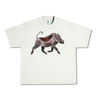 Pistachio Warthog Illustrations Urban Heavy Tee - LillyAllenDesigns
