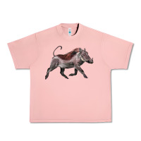 Salmon Warthog Illustrations Urban Heavy Tee - LillyAllenDesigns