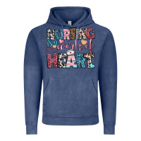 Vintage Denim nursing is a work of heart Vintage Hoodie - BundleAndBundleShop