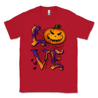 Red Love Halloween Classic Tee - Jasminsmagicworld