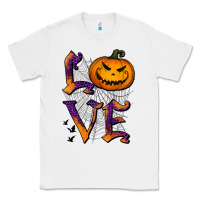 White Love Halloween Classic Tee - Jasminsmagicworld