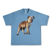 Pebble Blue Baby Hyena Illustrations Urban Heavy Tee - LillyAllenDesigns