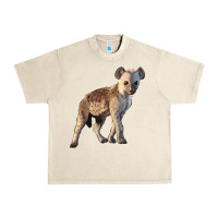 Sandshell Baby Hyena Illustrations Urban Heavy Tee - LillyAllenDesigns