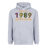 Heather Grey Made In 1989 Limited Edition Heavyweight Hoodie - Bettercallsaul