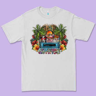 Summer Premium Tee Designed By Sublimationcraftshop