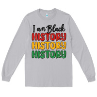 Moon Dust i am black history Long Sleeve Tee - MaliasSmallBusiness
