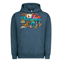Pigment Midnight Navy pharmacy tech Urban Hoodie - OliviaCreatesArt