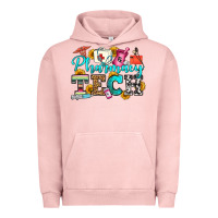 Pigment Salmon pharmacy tech Urban Hoodie - OliviaCreatesArt