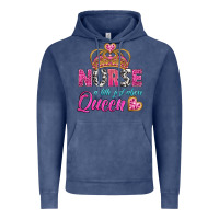 Vintage Denim nurse a title just above queen Vintage Hoodie - BundleAndBundleShop