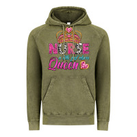 Vintage Olive nurse a title just above queen Vintage Hoodie - BundleAndBundleShop