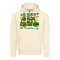 Sandshell Happy St. Patricks Day Zipper Hoodie - BundleAndBundleShop