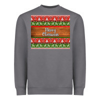 Storm merry christmas knitted reindeer pattern Heavyweight Sweatshirt - Jasminsmagicworld