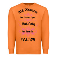Carrot all women are created equal but only the smartest are born in january Premium Sweatshirt - Bettercallsaul