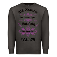 Smoke all women are created equal but only the smartest are born in january Premium Sweatshirt - Bettercallsaul