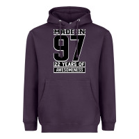 Plum Made In 97 22 Years Of Awesomeness Heavyweight Hoodie - Bettercallsaul
