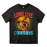 Asphalt long live the cowboys Heavy Core Tee - Zillion Design Studio