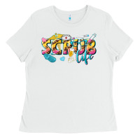 White scrub life Ladies Tee - texasbilliewilder