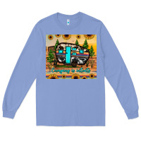 Colony Blue camping is intents Long Sleeve Tee - JahusDesignShop