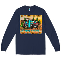 Navy camping is intents Long Sleeve Tee - JahusDesignShop
