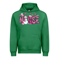 Emerald nurse pink christmas Urban Hoodie - OliviaCreatesArt
