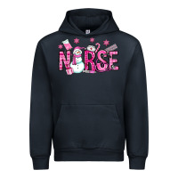 Navy nurse pink christmas Urban Hoodie - OliviaCreatesArt