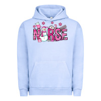 Pigment Grape Ice nurse pink christmas Urban Hoodie - OliviaCreatesArt