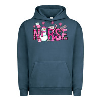 Pigment Midnight Navy nurse pink christmas Urban Hoodie - OliviaCreatesArt