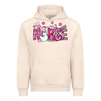Sandshell nurse pink christmas Urban Hoodie - OliviaCreatesArt
